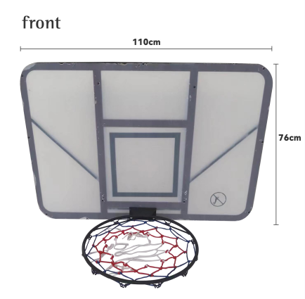 OEM Customized diam Backboard For Sportsman Wall Mounted Basketball stands In Stock